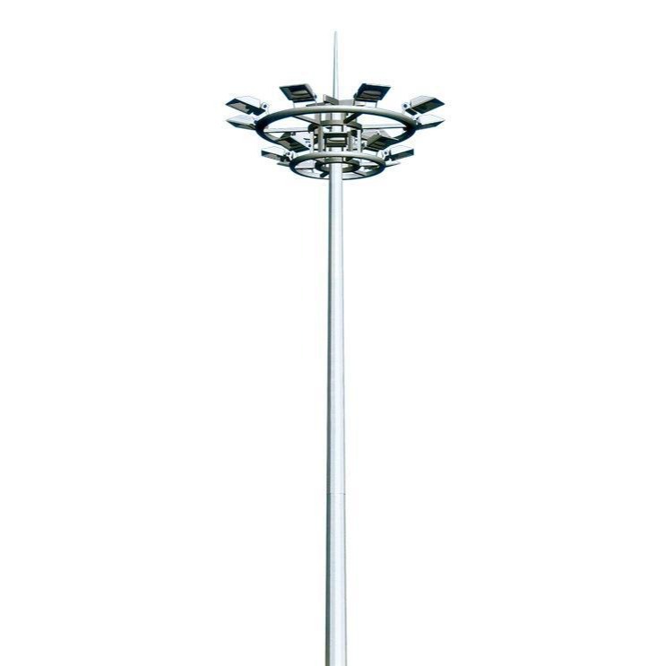 High-pole lamp manufacturers supply telescopic 15-50 meter outdoor led street lamps for sports fields, docks, parks and airports Item Picture