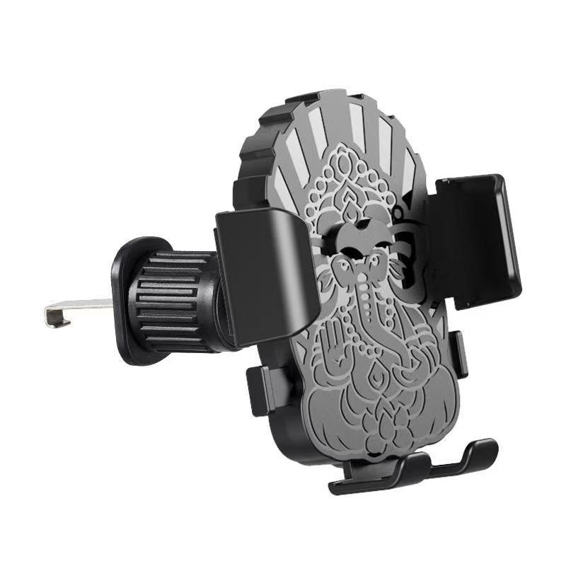 HZ05车载出风口手机支架塑料手机支架出风口手机架车载手机支架汽车出风口手机架夹子产品图