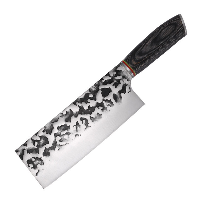 Longquan hammer-textured forging super-fast and sharp ladies' meat slicing knife, kitchen chef-specific knife, no need for grinding Item Picture