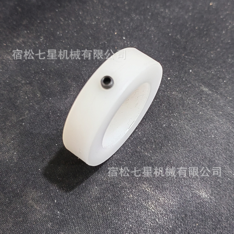 pom plastic nylon smooth shaft limit ring, lock ring, bearing positioning retaining ring, linear motion component fixed ring details Picture