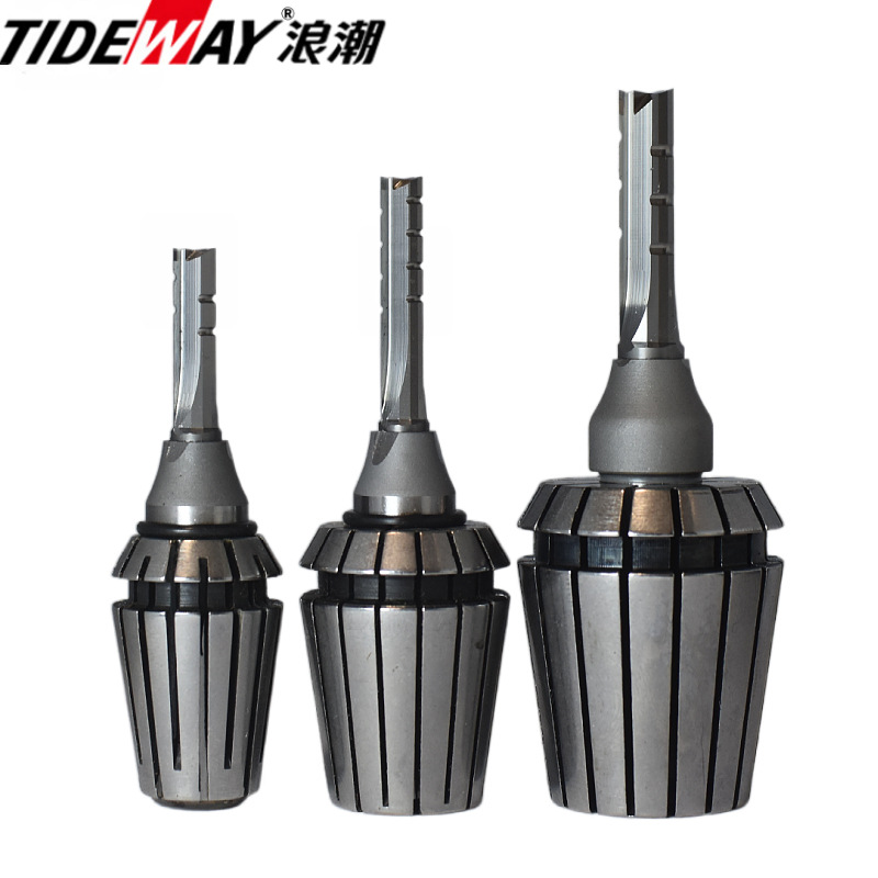 TIDEWAY Inspur industrial-grade TCT three-edge cutting knife, straight blade, solid tungsten steel alloy, fast cutting, drilling and tapping Application Scenario