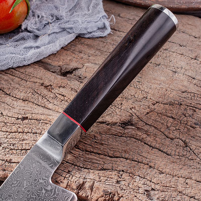 Master chef's knife, ox knife, Damascus steel VG10 cooking knife, slicing stainless steel, merchant's vegetable knives for cross-border trade Item Picture