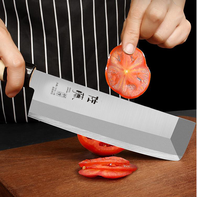 Japanese cooking knife, Japanese thin-edged cooking knife, small kitchen knife, salmon sashimi knife, raw fish knife, slicing knife, meat cutting knife details Picture