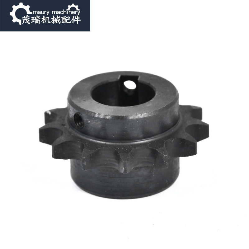 The manufacturer produces 45 # gear sprockets, carbon steel gears, industrial transmission single and double row double-pitch sprockets Item Picture