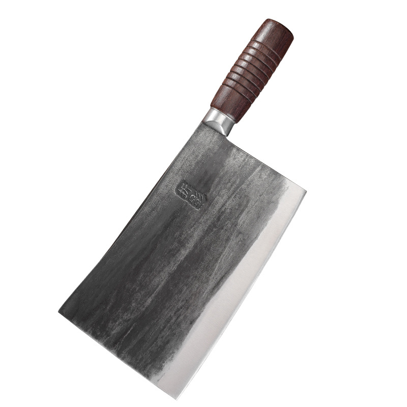 Jiangfeng commercial chopping knives are hand-forged. They are old-fashioned commercial professional hotel chefs' sharp and durable chopping knives Item Picture