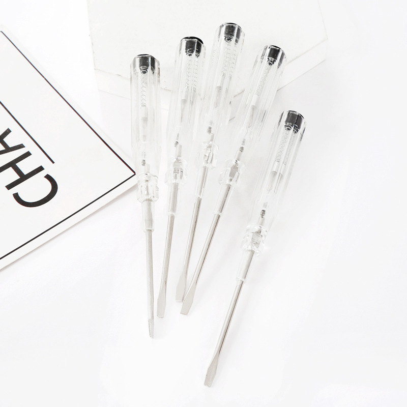 Specialized for foreign trade single-head screwdrivers, safety voltage testers, dual-purpose voltage testers, electrician voltage testers, and small-sized voltage testers full figure