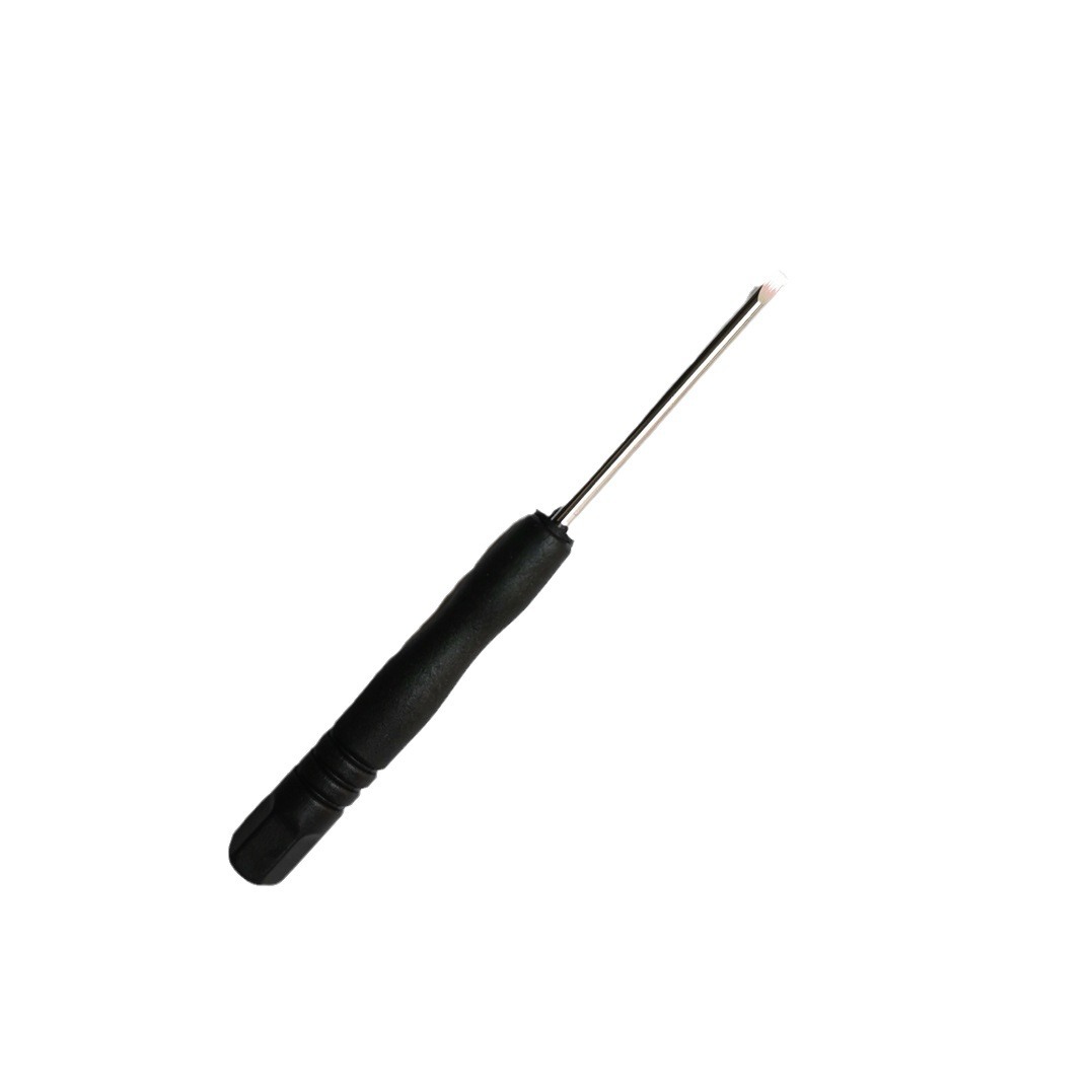 2mm small screwdriver 0.8 five-star T2T3T4 small screwdriver 0.8 through-needle small screwdriver disassembly small flat-head screwdriver Item Picture