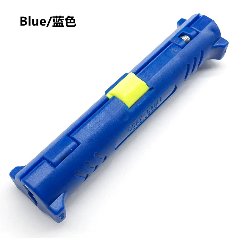 Multi-functional wire stripper for network cables and coaxial cables, cable TV line stripper, automatic double-blade wire stripper and stripping tool Specification drawing