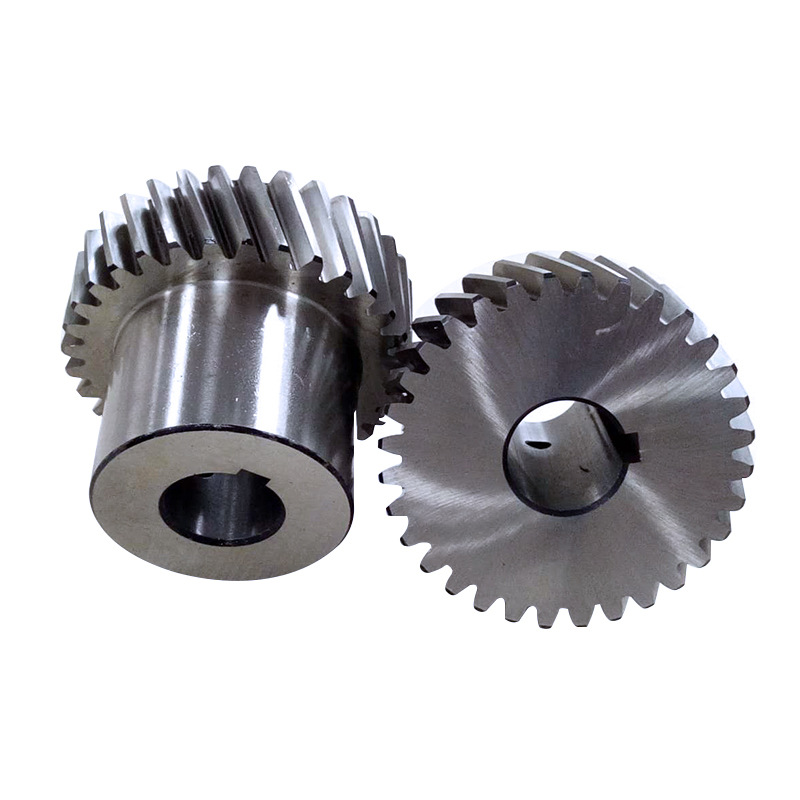 The manufacturer supplies high-strength precision gear hobbing processing for industrial motors, gear hobbing, mechanical transmission parts and gear processing details Picture