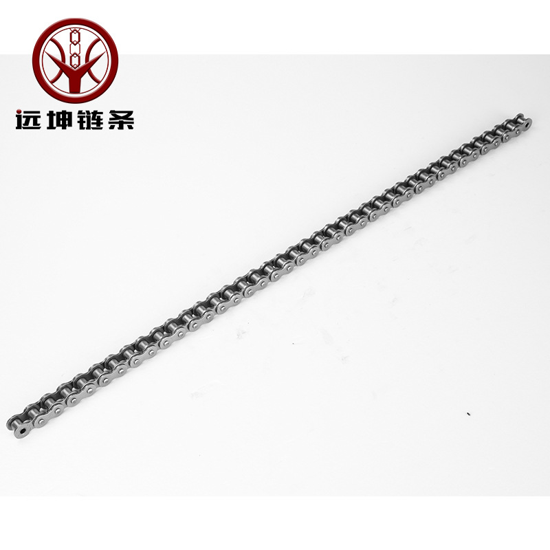 06B roller chain, 06B-1-160L straight plate chain, national standard B series three-part precision transmission industrial chain details Picture