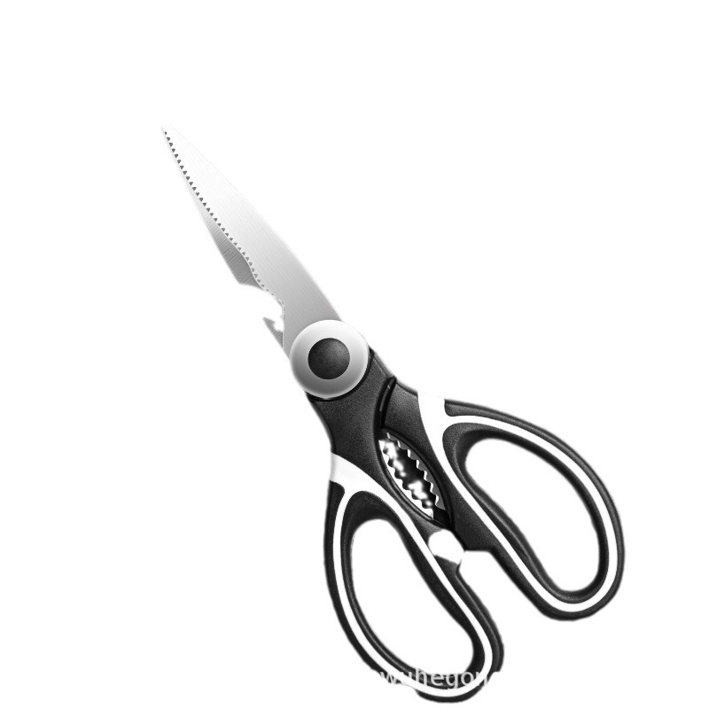 Yangjiang manufacturer exclusively supplies multi-functional scissors for the kitchen, sharp panda scissors, and easy-to-clean stainless steel knives Item Picture