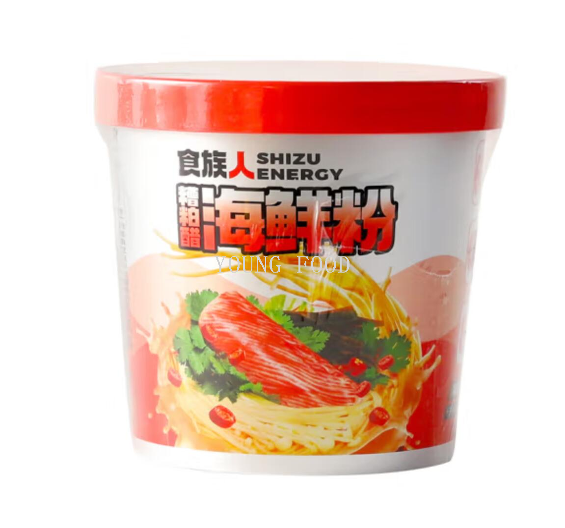 Free shipping for wholesale! Boiling water products, instant noodles, snacks, figurines, Food Tribe, vinegar, seafood powder, 190g pic 2