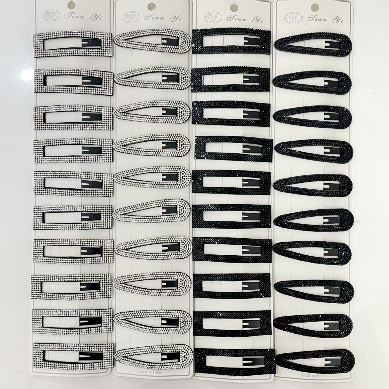 bb夹黑色发夹网红发卡女生发卡，批发网红发卡