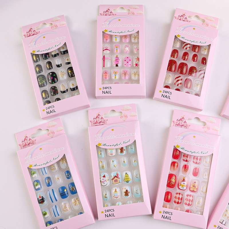 美甲片儿童短款可爱/儿童手链套装/珠饰/儿童手链/美甲片细节图