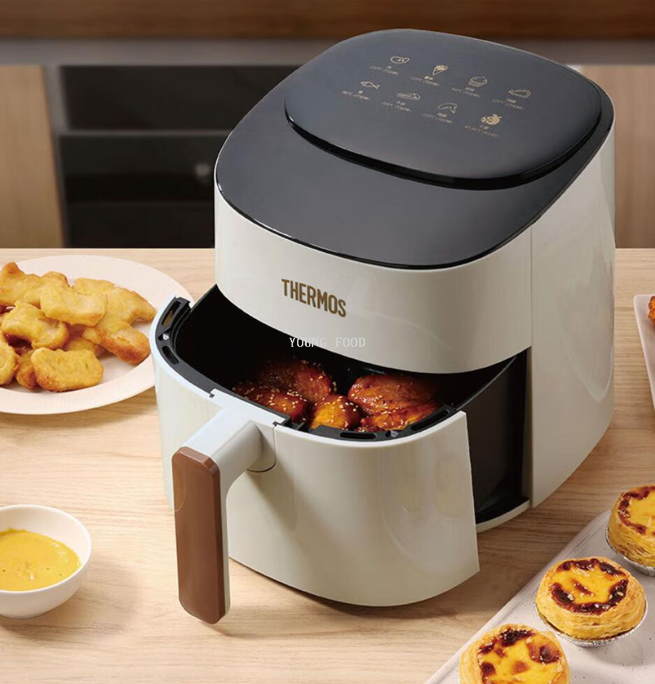 批发包邮！EHA-5736E 膳魔师空气炸锅5L 智能小家电手办百货电器详情3