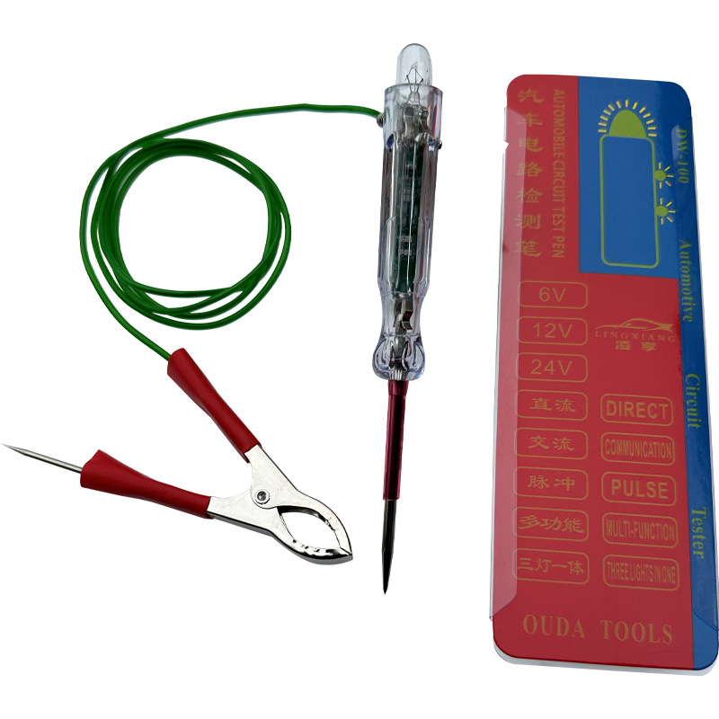 Weihaisheng Cross-border Foreign Trade specializes in automotive voltage testers, popular test lamps, 12V-24V voltage testers, LED circuit detection pens, and multi-functional test lamps Application Scenario
