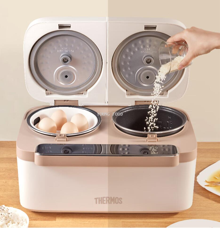 批发包邮！THERMOS膳魔师多功能双胆饭煲EHA-4124E智能小家电电器详情13
