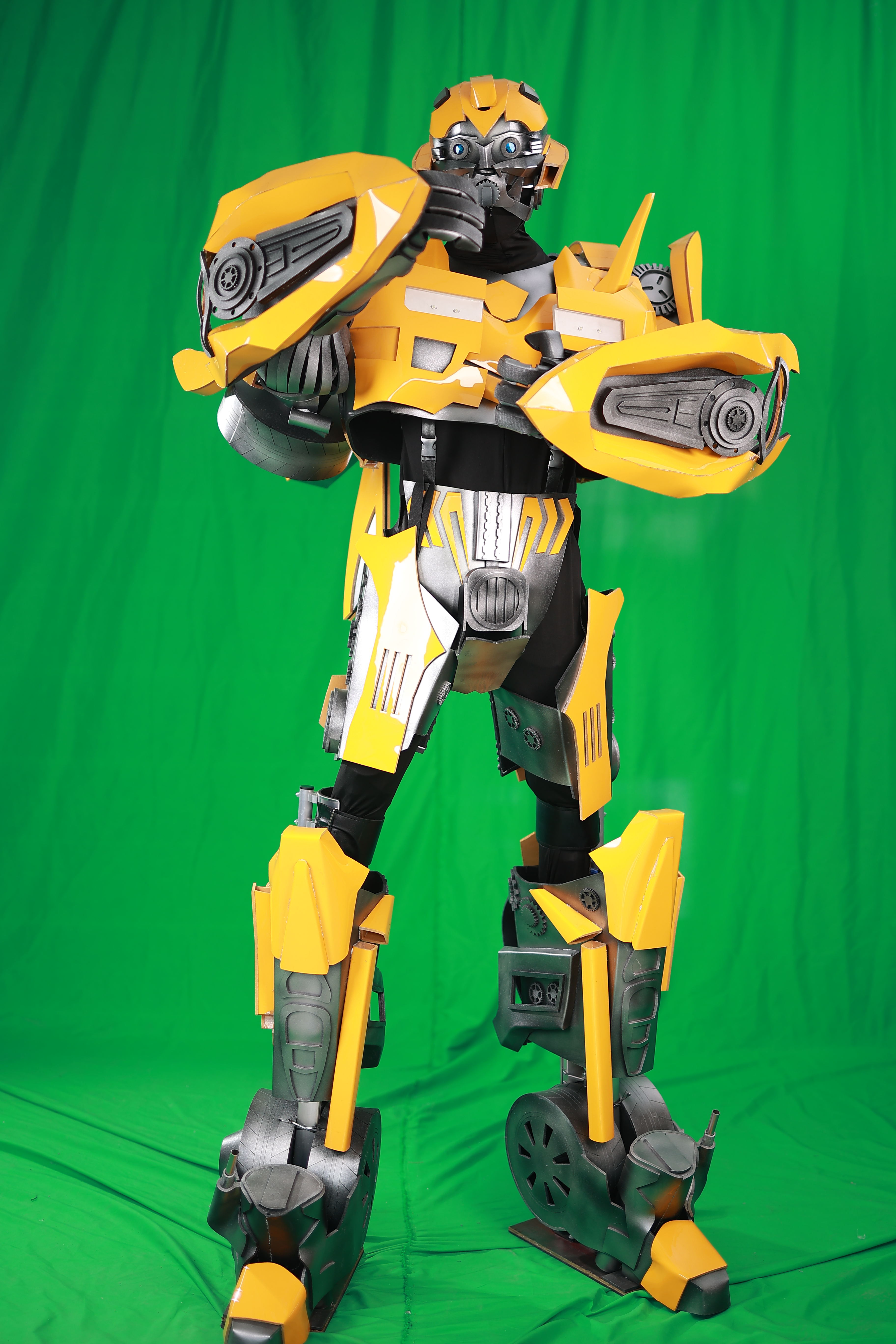Real-person wearable mecha props, transforming robot costumes, ancient costume performance costumes, mecha props, real-person wearing