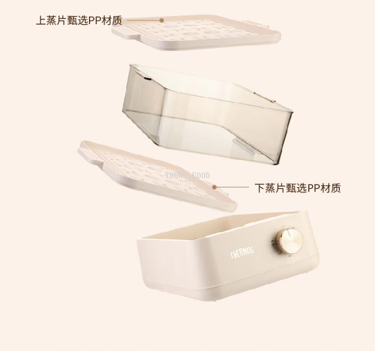 批发包邮！THERMOS膳魔师 EHA-4411A 电蒸锅12L 小家电手办百货详情13