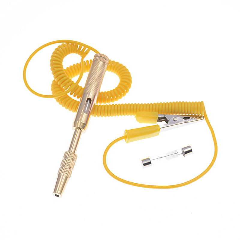 Weihaisheng Cross-border Foreign Trade exclusively supplies pure copper automotive voltage testers, automotive voltage testers, auto and motorcycle maintenance voltage testers, automotive voltage testers LED6-24V Item Picture