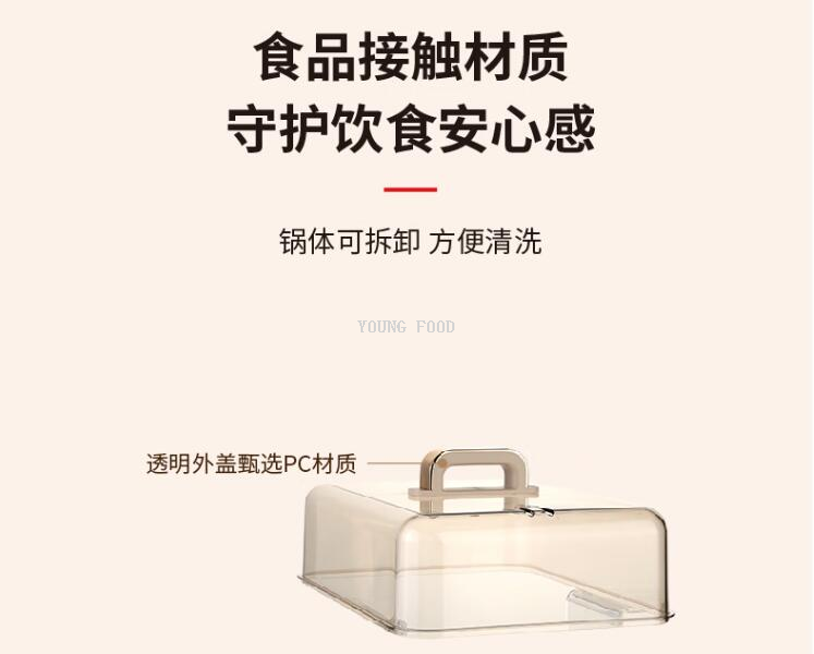 批发包邮！THERMOS膳魔师 EHA-4411A 电蒸锅12L 小家电手办百货详情12