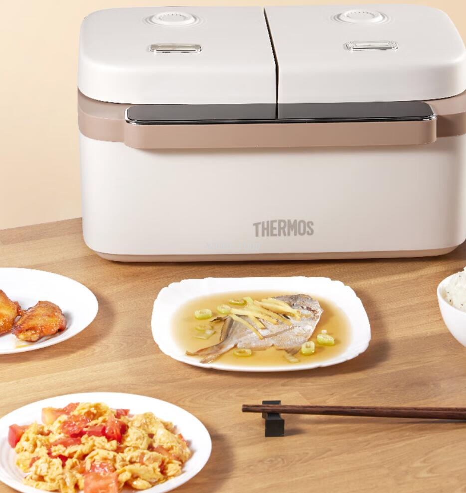 批发包邮！THERMOS膳魔师多功能双胆饭煲EHA-4124E智能小家电电器详情19