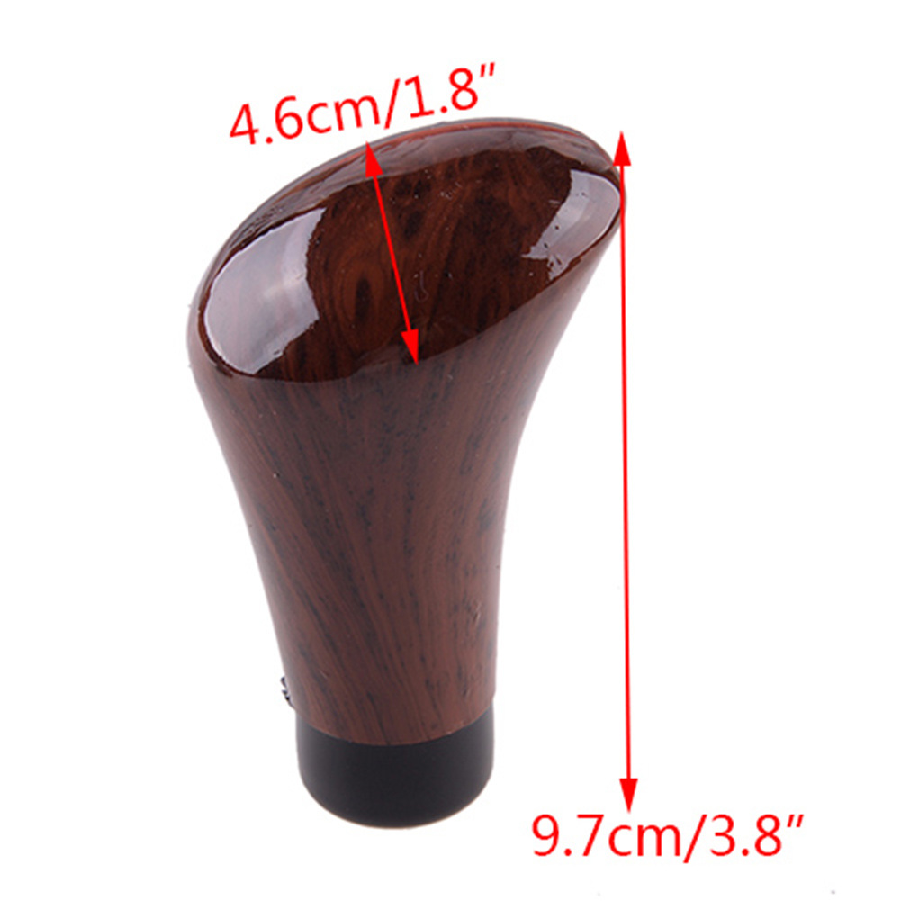 Car gear lever, Weihai Sheng peach wood grain manual gear lever, carbon fiber grain universal gear shift lever, ball handle, cross-border special supply HR-2310 universal manual gear lever, handball details Picture