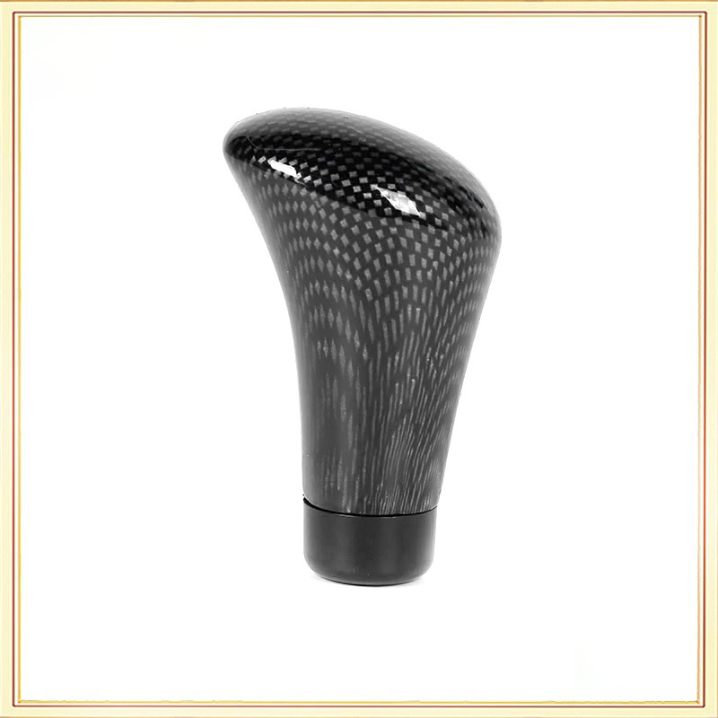 Car gear lever, Weihai Sheng peach wood grain manual gear lever, carbon fiber grain universal gear shift lever, ball handle, cross-border special supply HR-2310 universal manual gear lever, handball Specification image