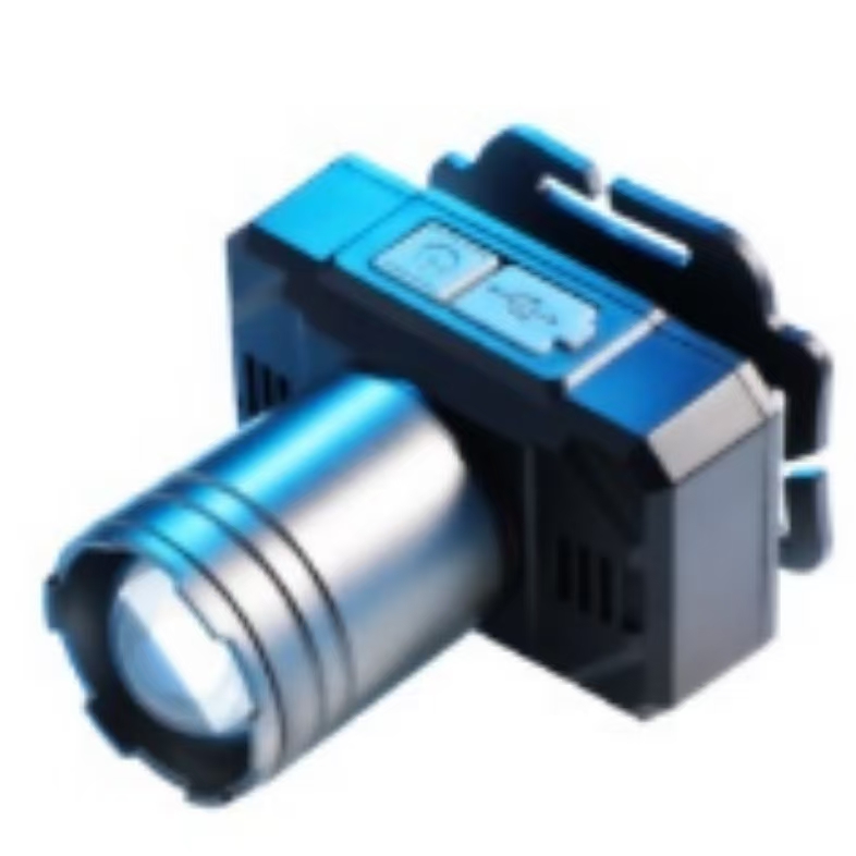 新款959头灯变焦强光充电头灯3W大功率套灯户外头灯充电头灯详情3