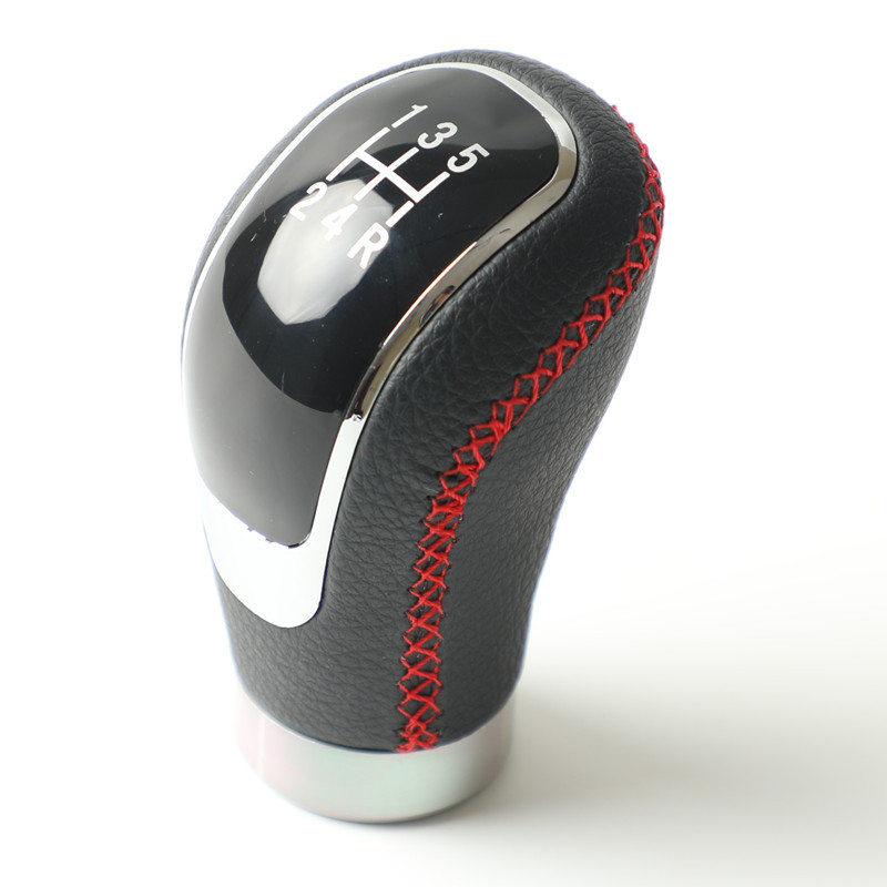 Weihaisheng Cross-border foreign Trade best-selling car universal shift handball handle, gearshift head, gear shifting handball handle, black line, red line, 5th and 6th gears Application Scenario