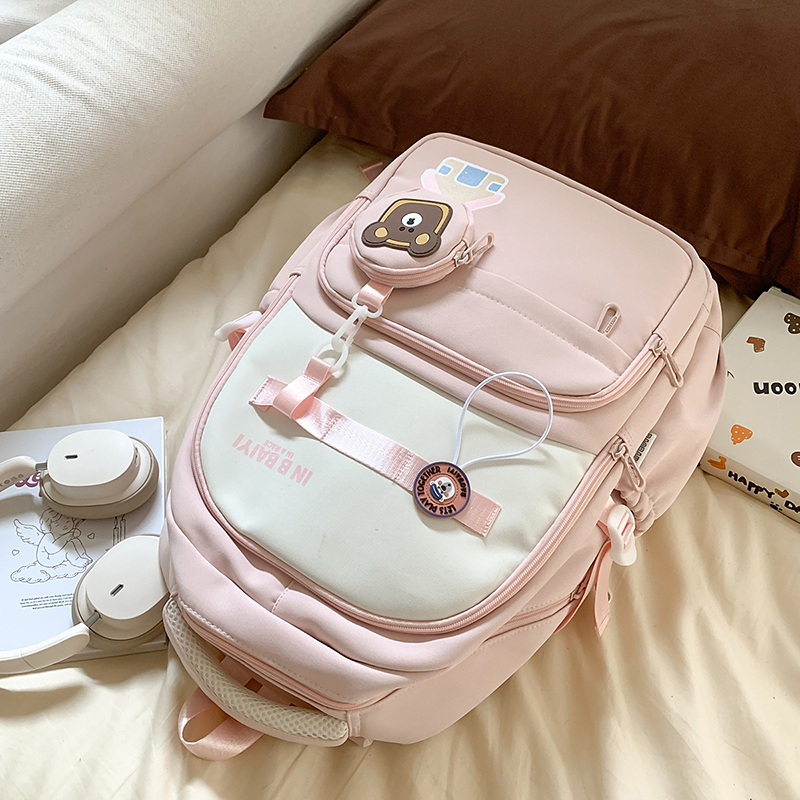 时尚背包初中生高中生大学生背包旅游背包运动大容量背包通勤商务双肩包男女背包相机背包大学生旅行背包情侣背包休闲简约双肩背包详情20