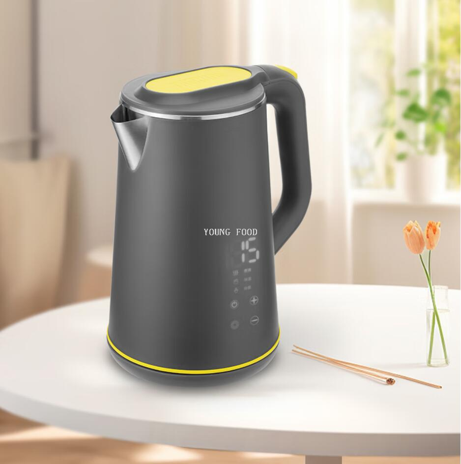 Free shipping for wholesale! THERMOS Thermos Electric Kettle 1.6L Grey EHA-1326E-G figurine electrical appliance pic 5