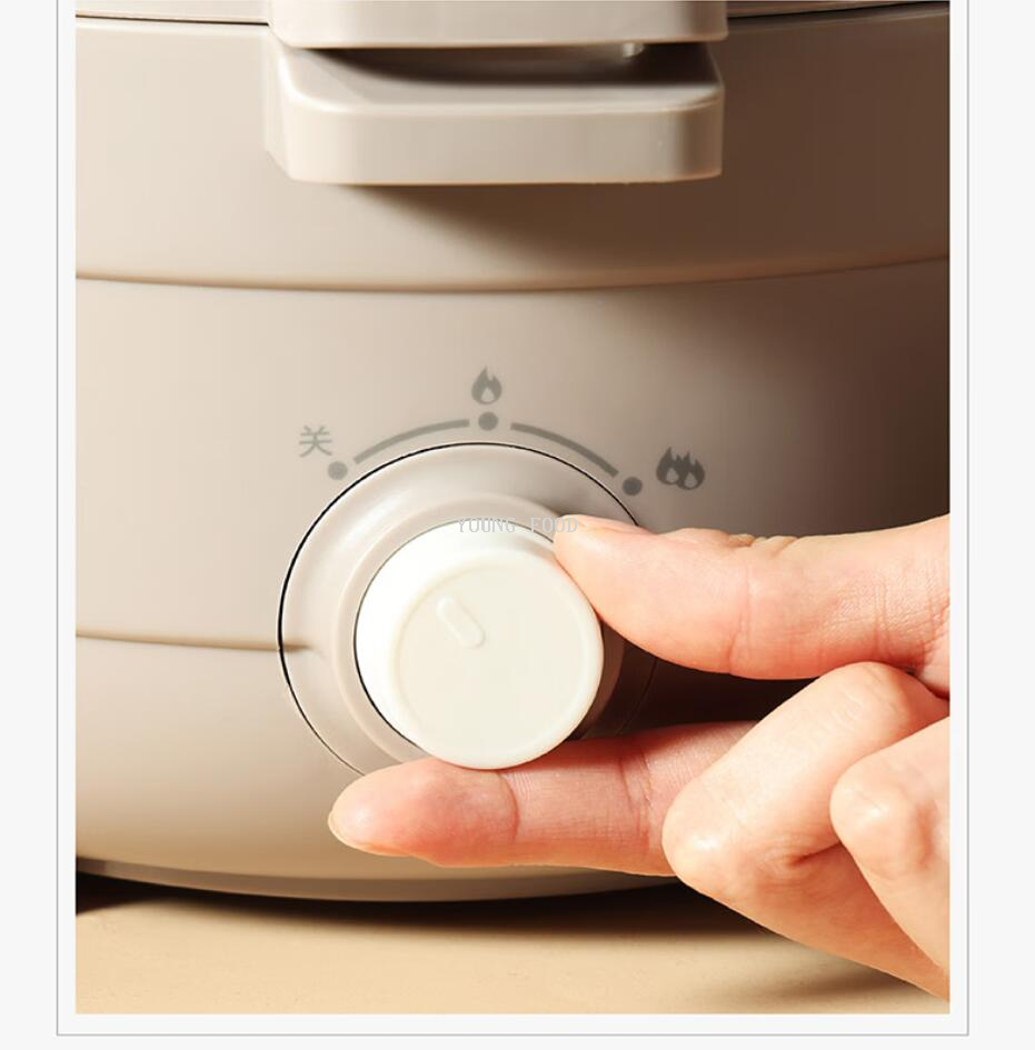 批发包邮！膳魔师3L电火锅家用火锅双档火力上蒸下煮EHA-4332A详情18