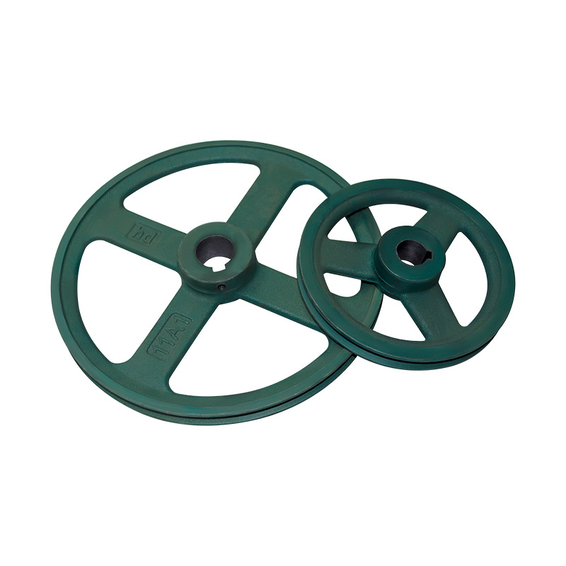 Hollow 1A thickened pulley, single-groove A-type belt pulley, V-belt pulley, motor, reducer, drive wheel Item Picture