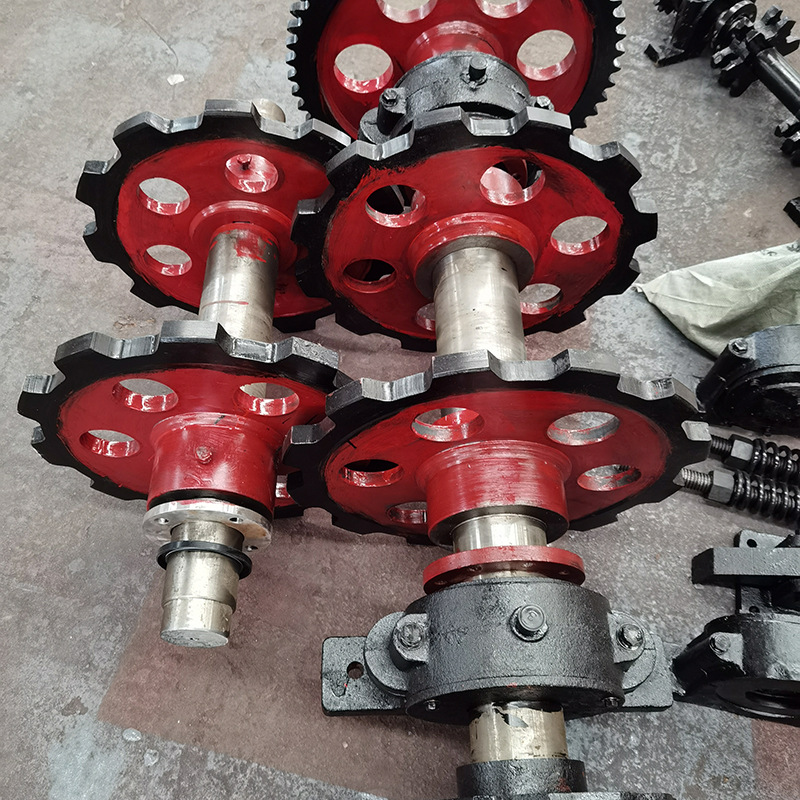 Mine stainless steel conveyor sprocket, NE scraper conveyor multi-tooth sprocket, industrial gear sprocket, bucket elevator sprocket Specification drawing