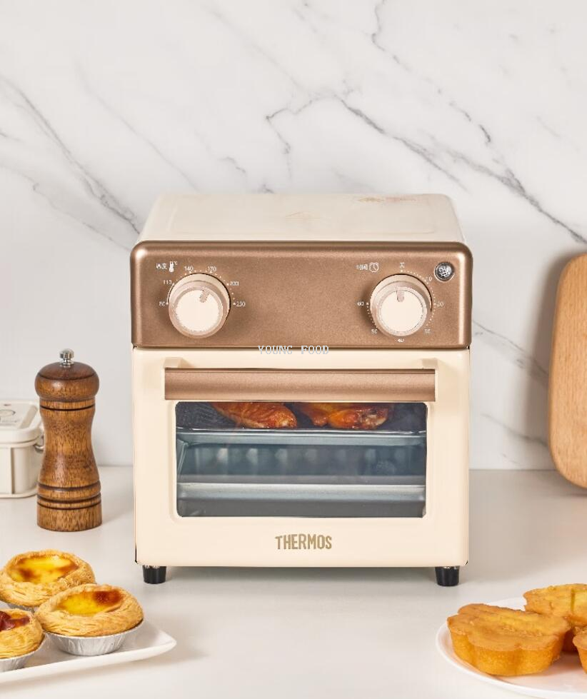 批发包邮!THERMOS电烤箱家用小型8L容量可视控温可定时EHA-5104A详情7