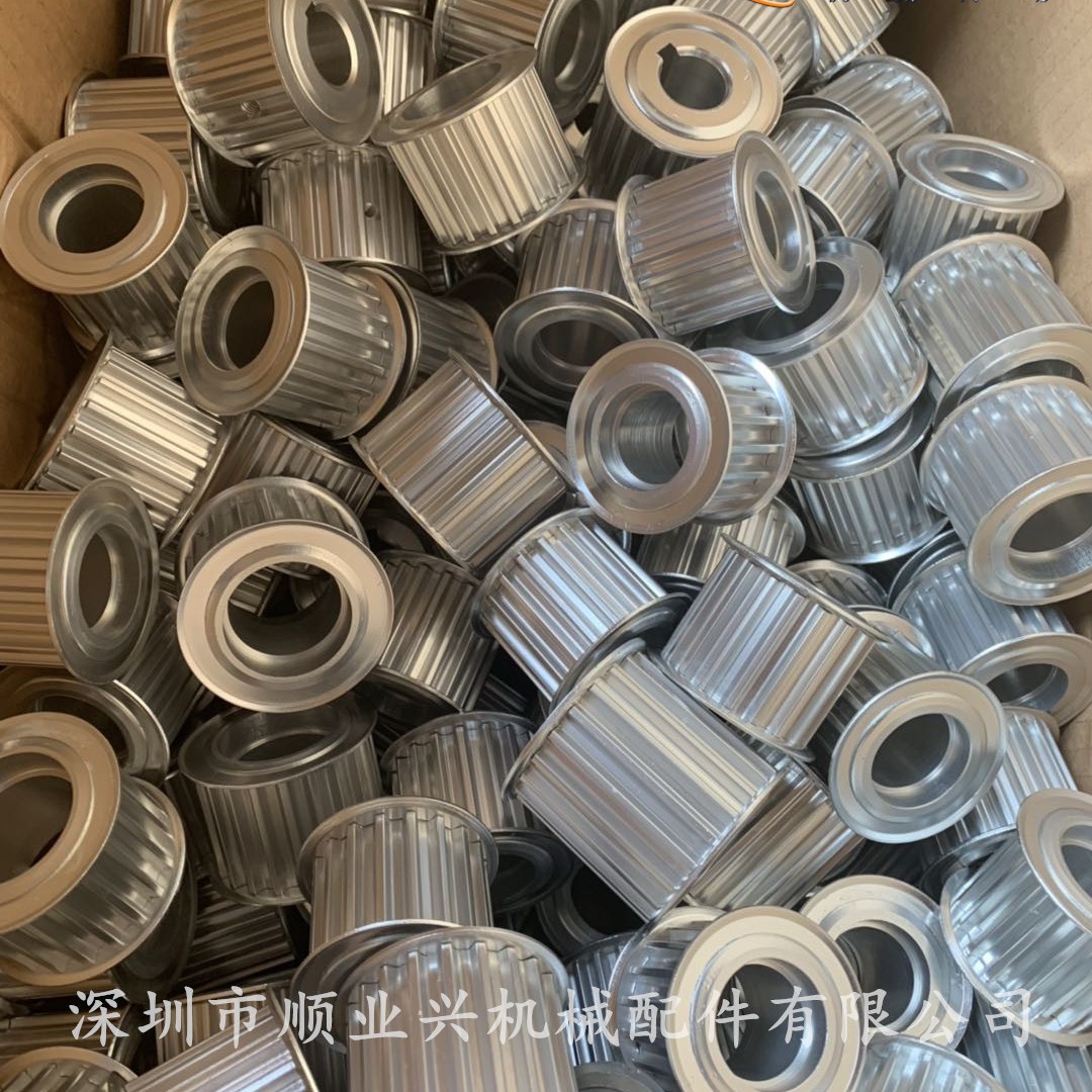 Custom-made synchronous pulley aluminum 45# steel MXL, LH, 2GT, 3GT, 5GT, 8GT, S2M, S3M, S5M, S8M full figure