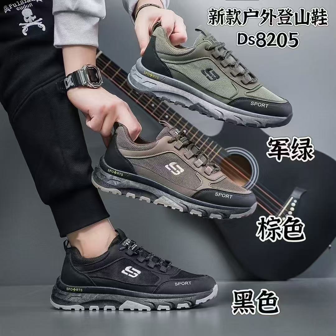 男士登山鞋防滑户外运动鞋轻便透气耐磨徒步鞋详情9