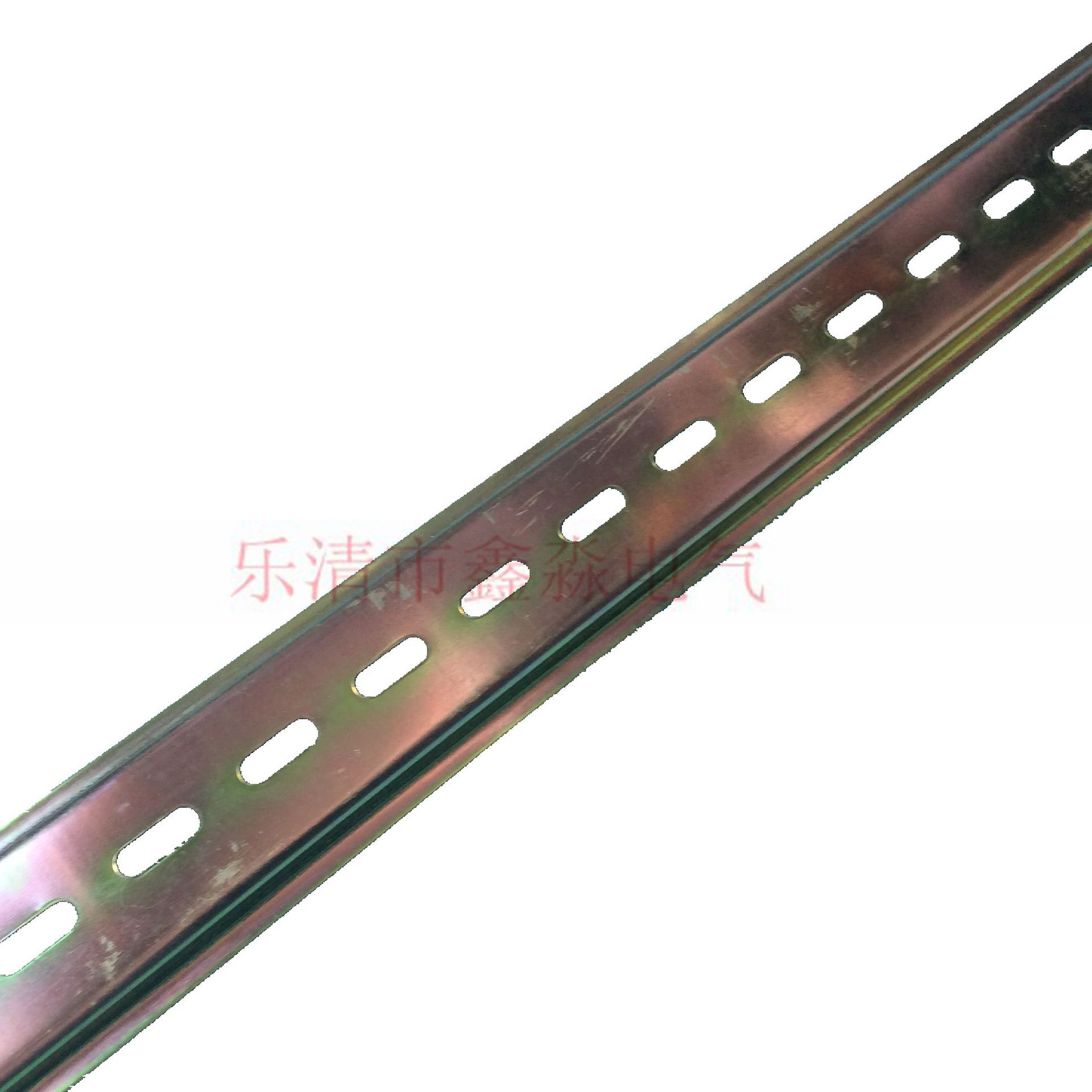 Factory wholesale air switch C45 guide rail steel electrical installation switch guide rail C45 guide rail U-shaped clamp rail 35MM Item Picture