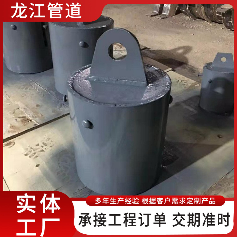 For strain force spring assembly, pipeline spring support, double plate spring hanger, and high-load spring box Specification drawing