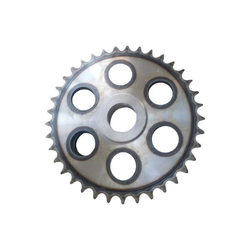Sprocket 45 steel, stainless steel sprocket 15B, 25B, 35B, 08A, 08B, 10A, 12A, 16A, single row, double row, Yiheda Item Picture