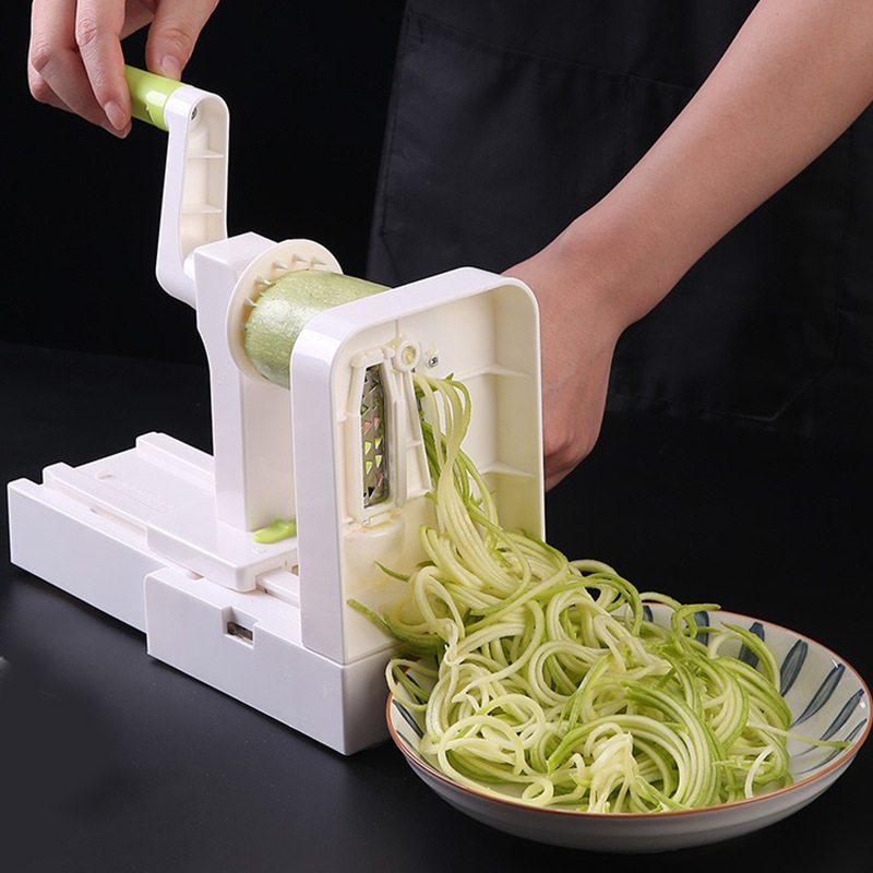 In stock: Waterfall shredded potatoes, noodles, extra-long shredded hot pot, hand-cranked, sliced vegetables, carrots, shredded and rolled details Picture