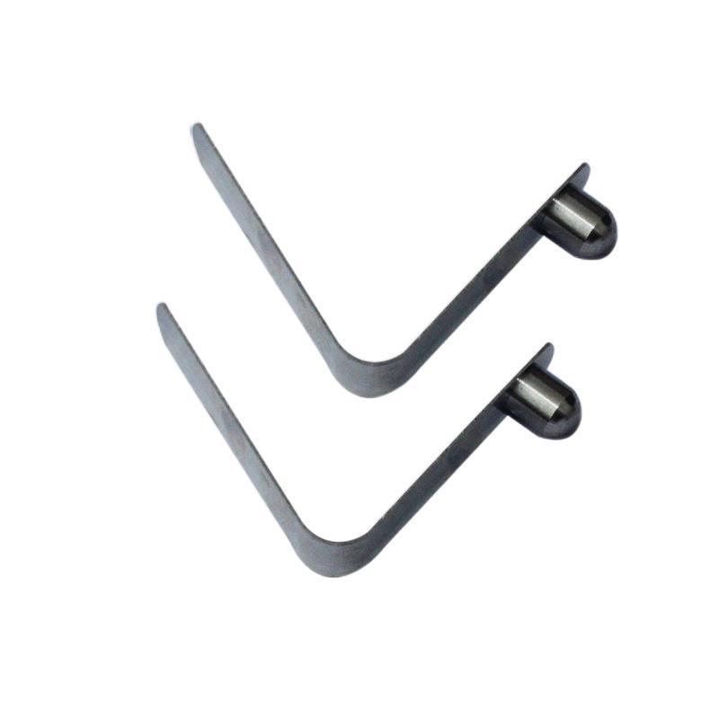 V-shaped tube positioning spring piece tent spring clip diameter 7mm V-shaped double-bead stainless steel spring piece clip Item Picture