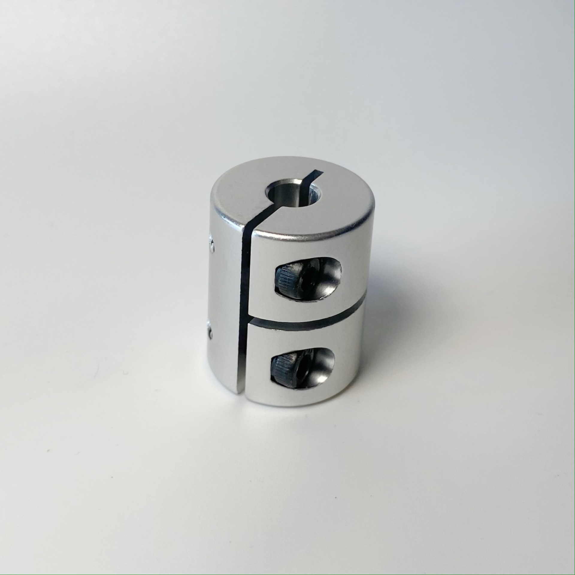 Aluminum alloy rigid coupling, clamping coupling, motor lead screw coupling full figure