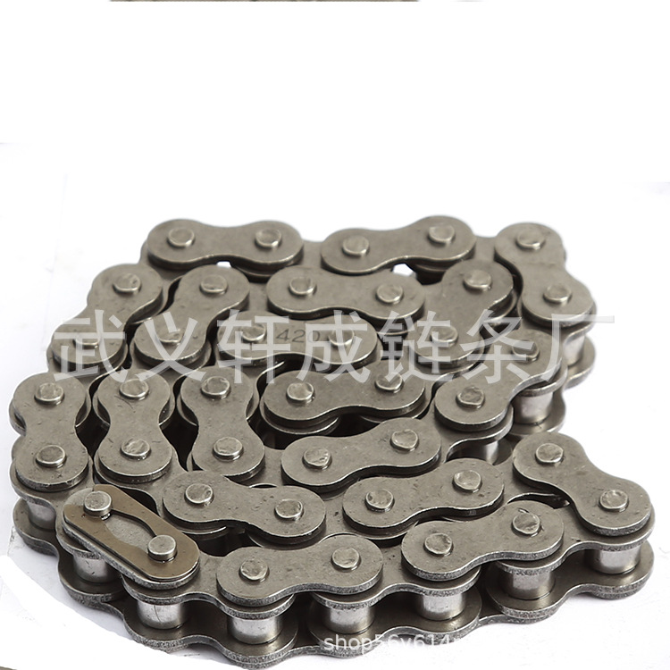 4 points 08B single-row roller chain industrial assembly line conveyor chain gear rack 428 motorcycle chain manufacturer full figure