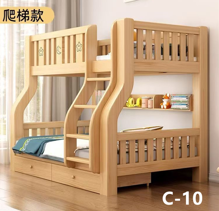 实木公寓床全棉家具卧室木器多功能床简约现代设计耐用舒适公寓床全棉家具木器卧室床详情10