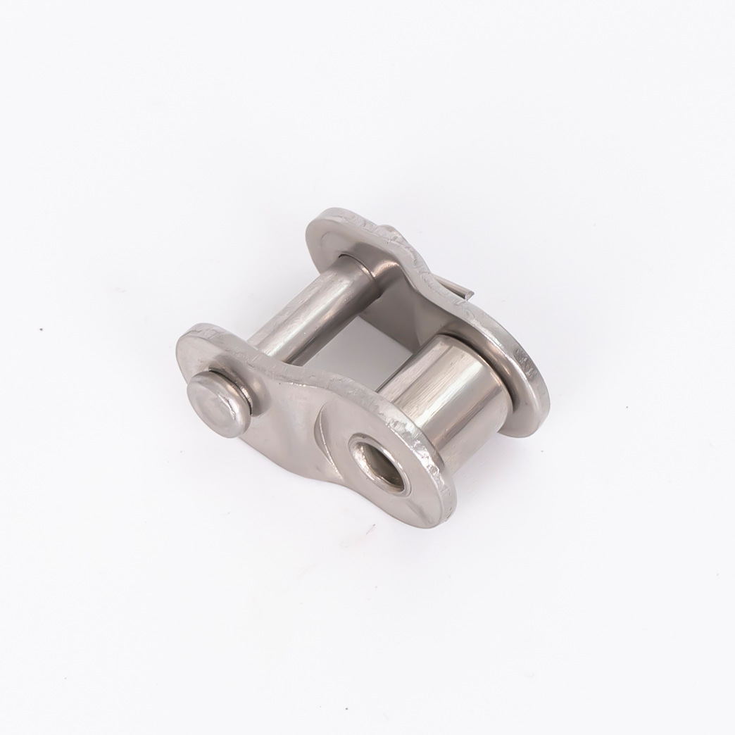 Stainless steel chain joint buckles 06B, 08B, 10A, 12A, 16A, single and double rows, full buckles, half buckles 3, 4, 5, 6 minutes, 1 inch Specification drawing
