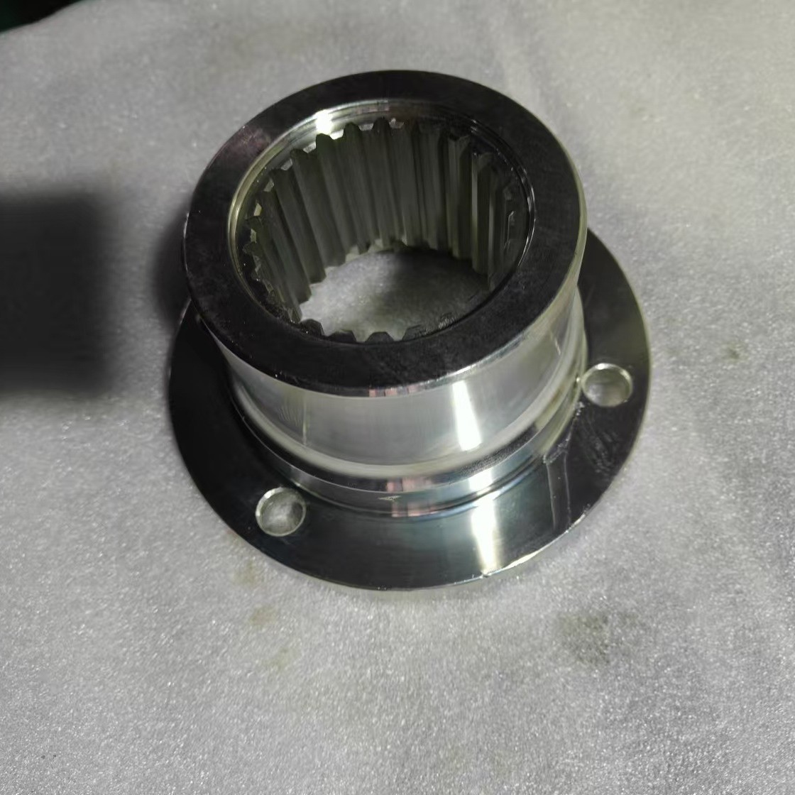 Mix a concrete pump truck transfer case accessory S/Y/ Jie brand connection plate Specification drawing