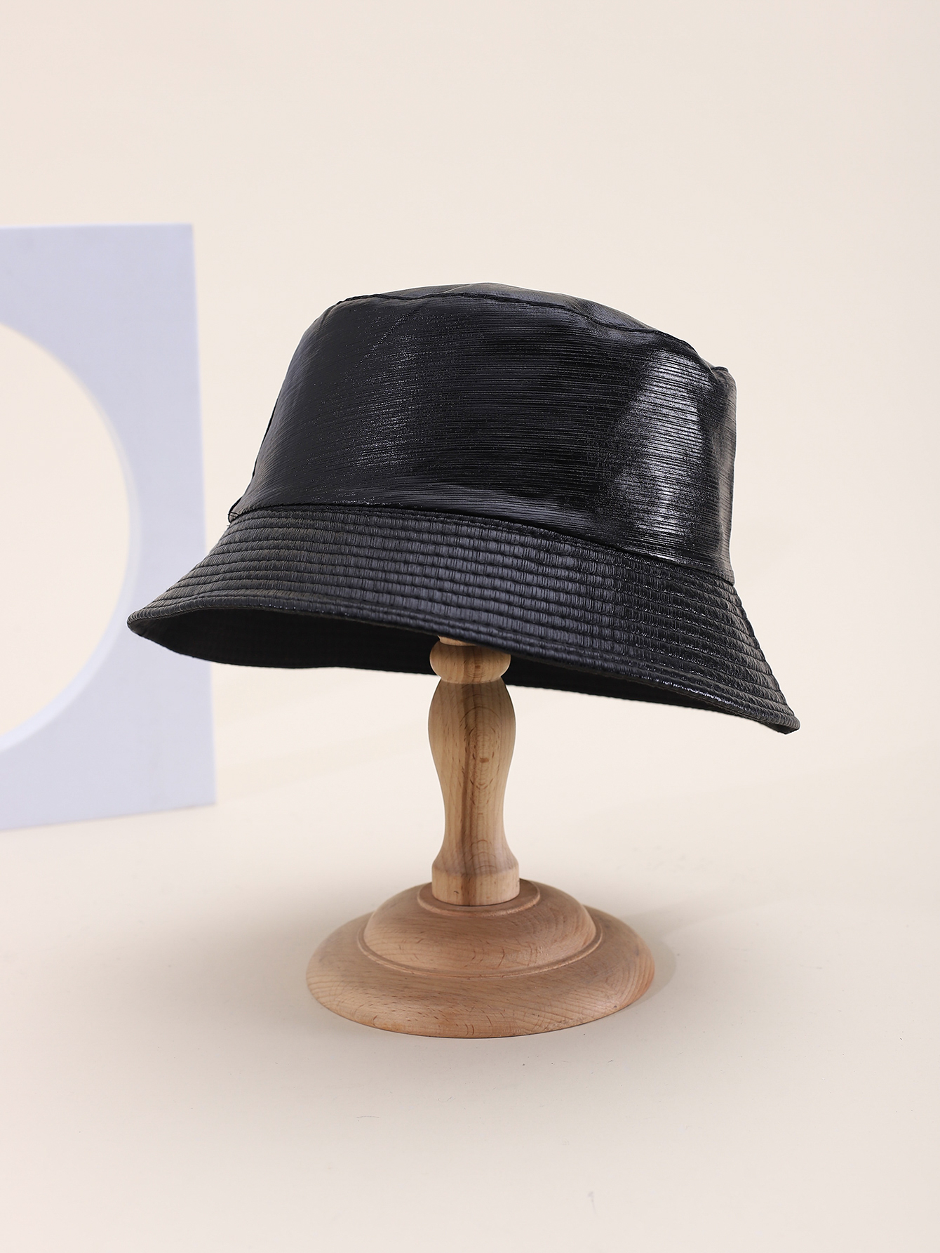 Spring and summer European and American refractor solid-color basin cap, double-sided fisherman cap, fashionable and versatile, travel sun protection and shading, foldable basin cap, export adult cap, all size 58CM Item Picture