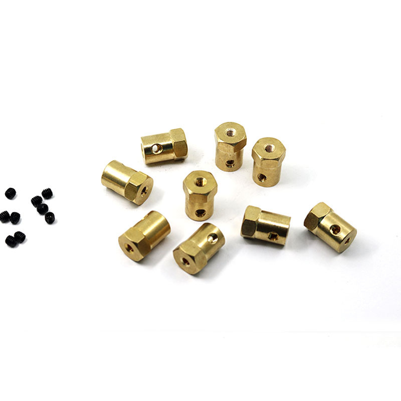 DIY smart car wheels, tire connectors, DC gear motors, hexagonal couplings, model robots Application Scenario